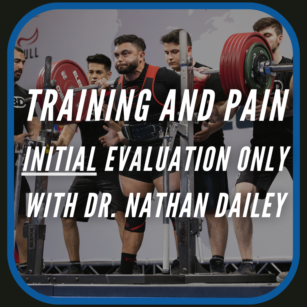 Training and Pain Initial Consultation