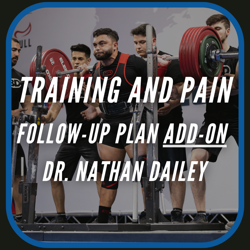 Training and Pain Follow-Up Add-On