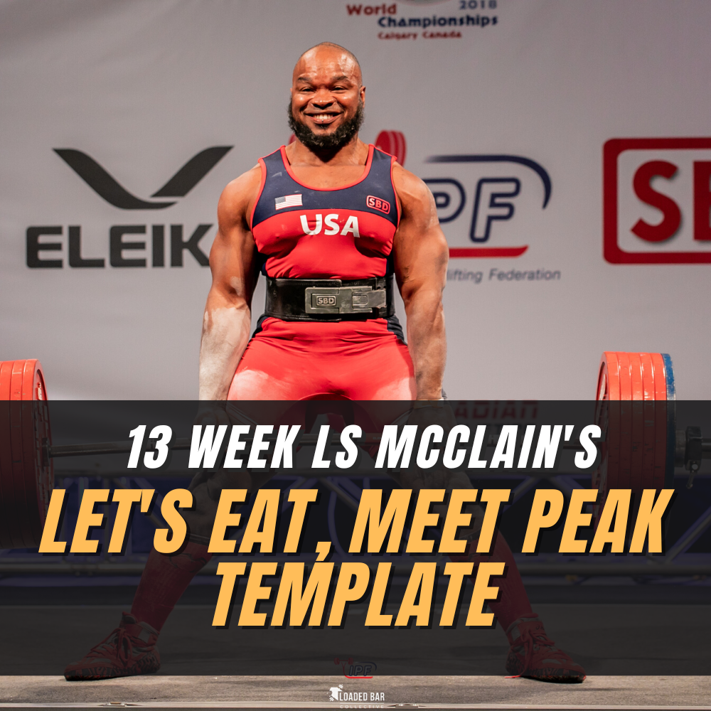 13 Week Ls McClain's Let's Eat, Meet Peak Template