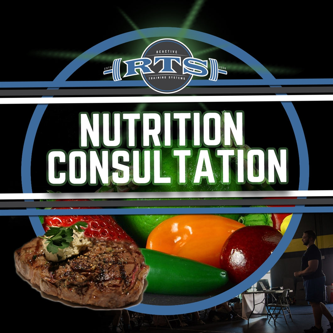 All Access Coaching - Nutrition package