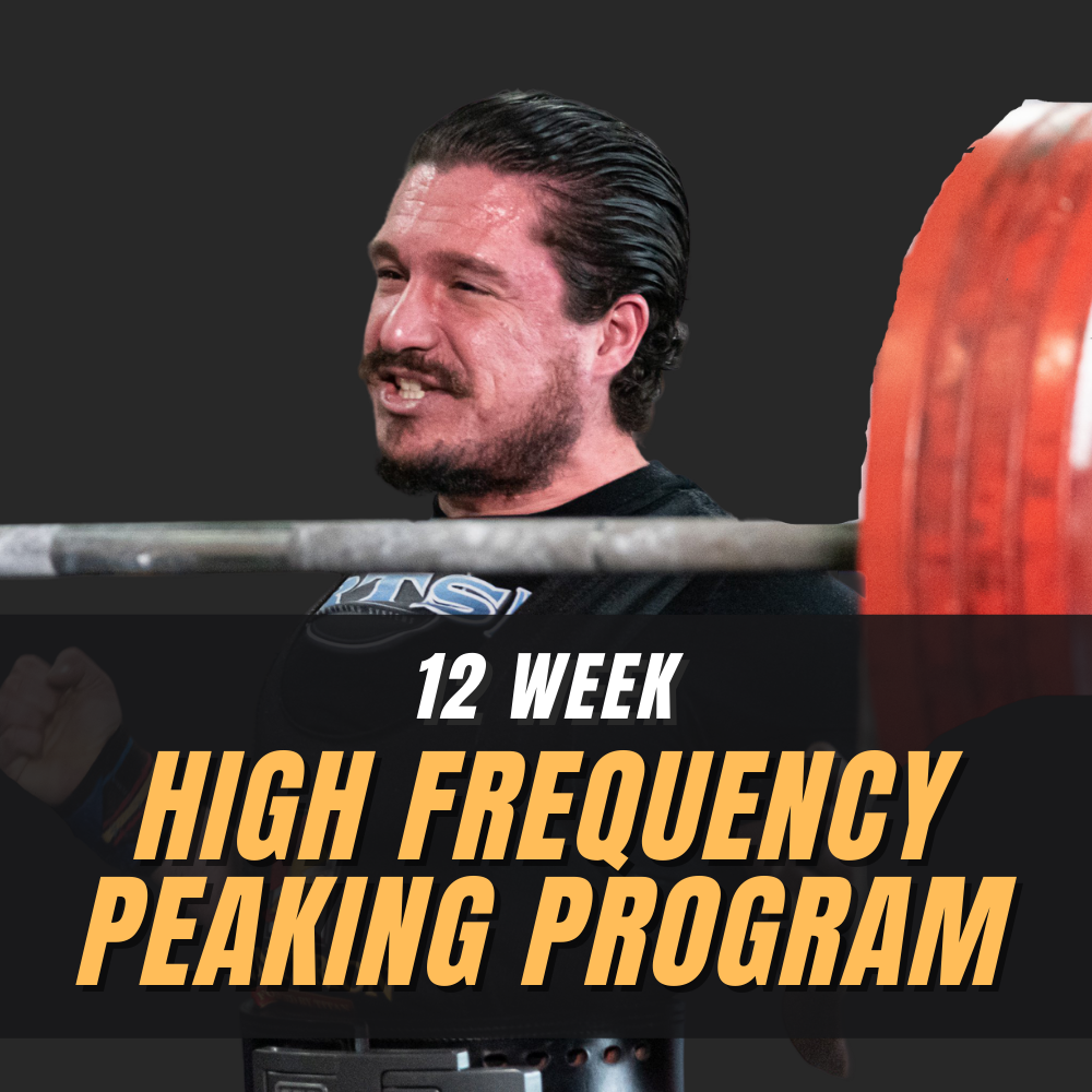 12 Week RTS HIGH-Frequency Meet Peak Template